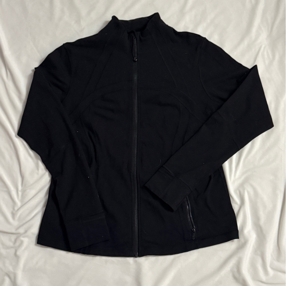 lululemon athletica Black Bomber Jacket
